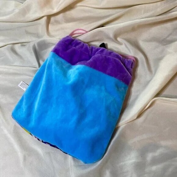 Fortnite Llama - Small Cloth Drawstring Bag Purple Blue Yellow - Picture 2 of 5